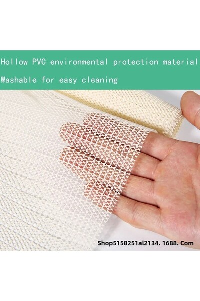 Style Αντιολισθητικό Χαλί Πλάτος: 60 cm X 4 m Κρέμα