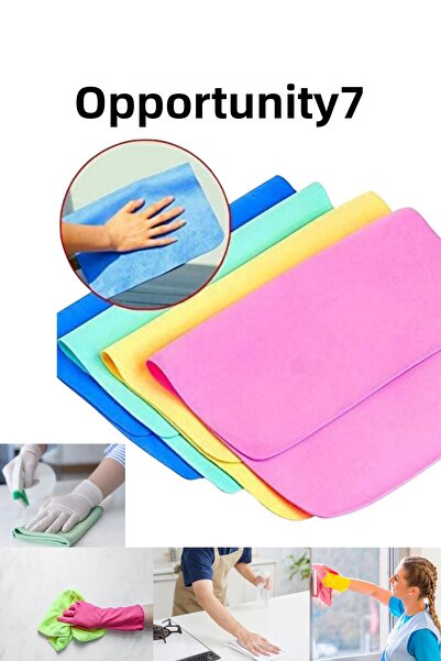 Fırsat7 Wet Magic Cloth 4-pack που δεν απαιτεί απορρυπαντικό, απορροφητικό 3 ...