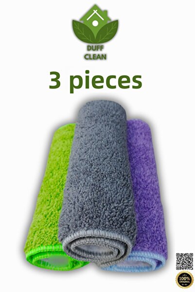 DUFF CLEAN 37*22cm Pânză de rezervă pentru mop cu sistem de prindere |   x3 b...