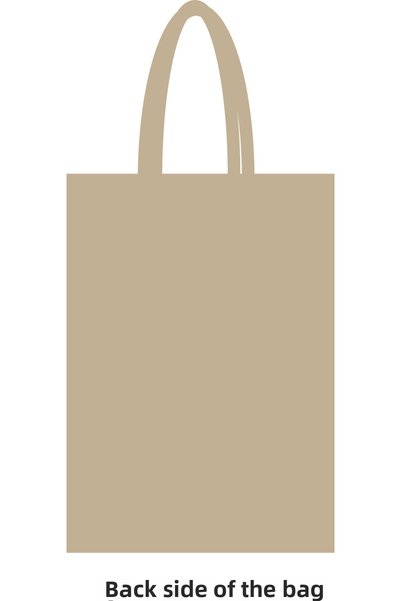 ilkadimbuklet Dtf Printed Cotton Raw Cloth Bag 30X42 cm 46 Wire Handles