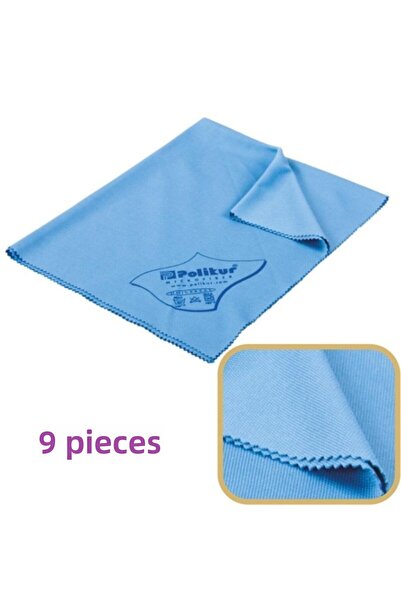Ponitex (9 bucăți) Polikur 3220 cârpă universală din microfibră de lux pentru...