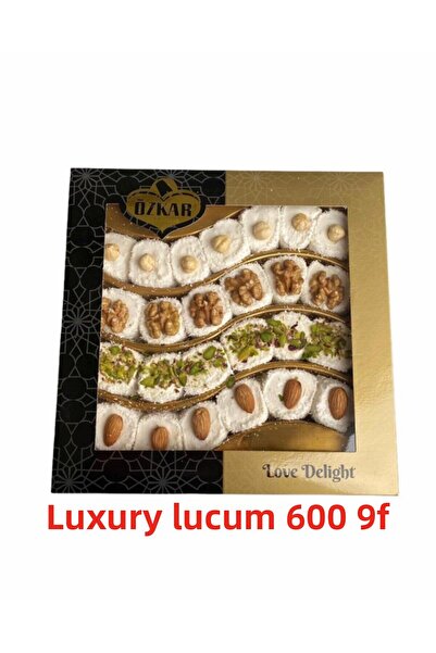 ÖZKARZADE ŞEKERLEME أوزكارزاد الشهير حلقوم تركي فاخر خاص 600 غرام.