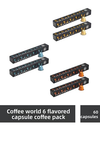 Kahve Dünyası Coffee World 6-Piece Flavored Capsule Coffee Set