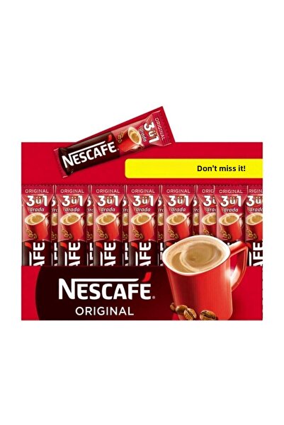Nescafe 3 في 1 - 18 جرام × 48 نموذج قطع