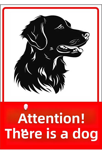 Home تحذير: علامة تحذير وتحويل للكلاب مقاس 21 × 30 سم.