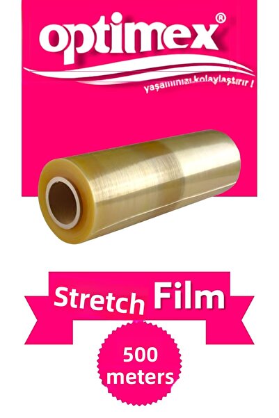 OPTİMEX 500 متر*30 سم من أفلام تغليف الطعام عالية الجودة للطهي والزلابية الني...