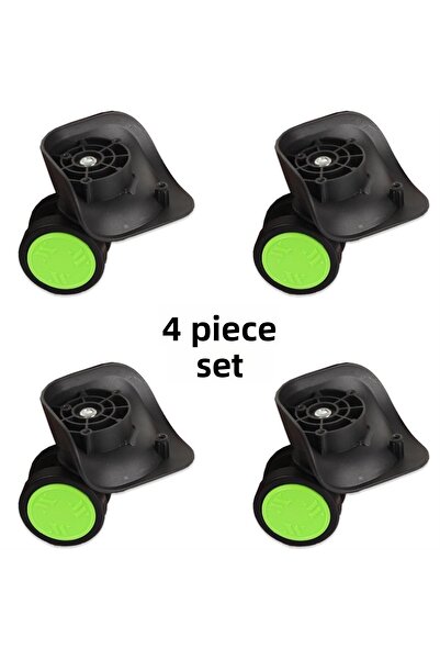 My Valice Suitcase Wheel Double Caster 01 4 Pieces Green