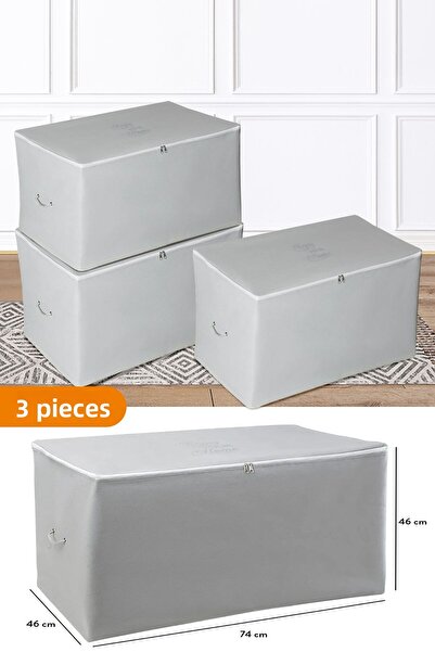 Serstil 3 τεμάχια - Σακούλα ανθρακί μεγάλου μεγέθους - 74 X 46 X 46 cm