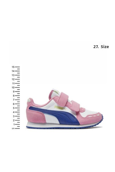 Puma Dětské tenisky růžové, bílé, fialové