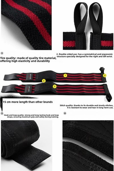 SAVUR Fitness Weight Bracelet - Crossfit Wraps - Pro Sports Bracelet