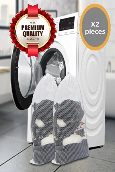 MorBebe MorPort 2 Τεμάχια Βρεφική τσάντα πλυντηρίου ρούχων 35x45