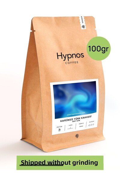 Hypnos Coffee قهوة تركية منزوعة الكافيين – 100 جرام – نواة