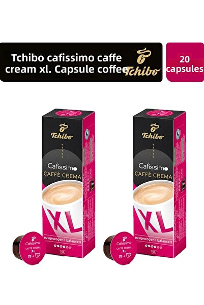 Tchibo كريم قهوة كافيسيمو XL - كبسولة قهوة ويك أب 2 عبوة