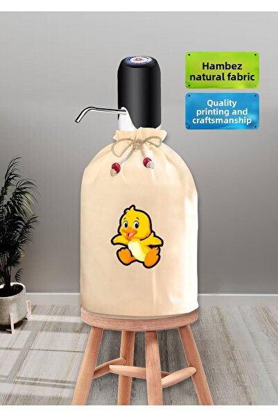 enmalife Cream Bottle Cover Yellow Duck Printed Hambez Bottle Cover