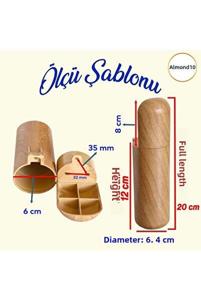 Badem10 Capsula Bohemian (PREMIUM) Mobila Canapea Fotoliu Picior Baza Picioare Lemn Cu Motiv 12 Cm 8 Buc