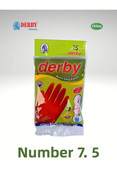 ÇİTAŞ Derby D-100 Number 7.5 Latex Extra Strong General Purpose Nylon Dishwas...