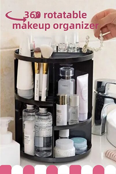 Vienev Μαύρο μακιγιάζ με δυνατότητα περιστροφής 360 μοιρών