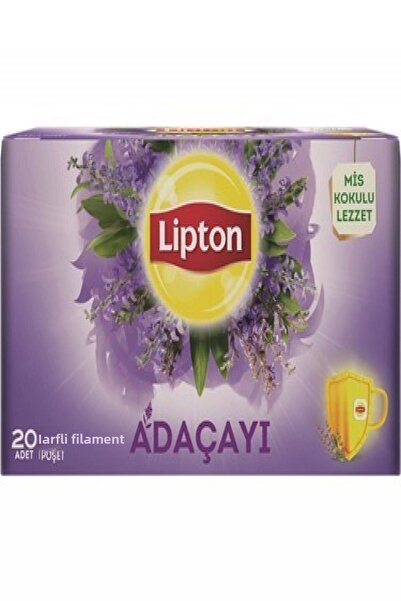 GPTURKGRUP ليبتون 20 قطعة شاي بوسيت - مجموعة سيج