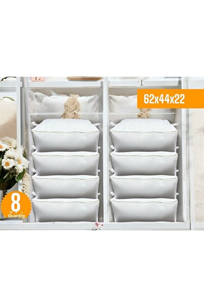 Balkan Room 8 Pieces White under Bed and Sofa Bed Type Storage 62 X 44 X 22 cm Xlarge