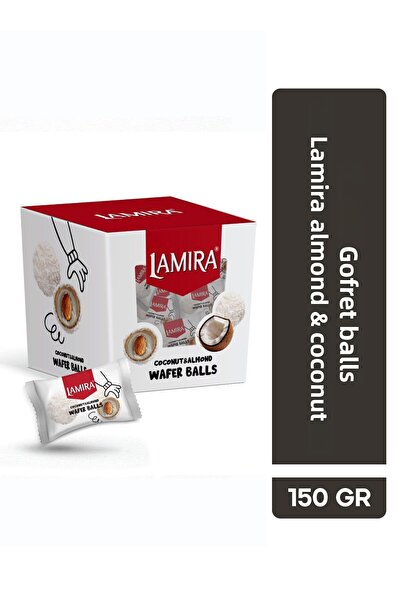 LAMİRA Lamira Coconut Wafer with Almonds 150g