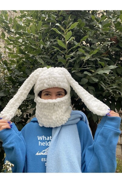 castlehome Balaklava cu urechi de iepure/mască de zăpadă/balaklava