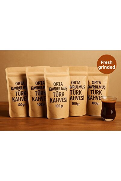 Hepyek قهوة توريديك بوكسوايت متوسطة التحميص 100 جرام × 5 عبوات - مطحونة طازجة...