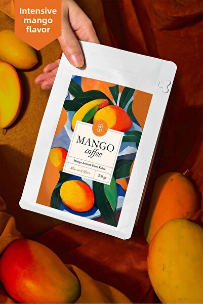 Mim and More قهوة مانجو بنكهة مانجو فلتر القهوة 200 غرام