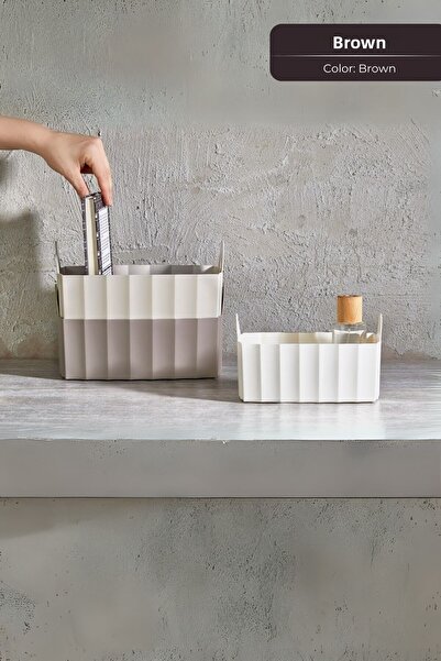 Hesaplı Kasa Coș organizator maro de 20x12x8 cm