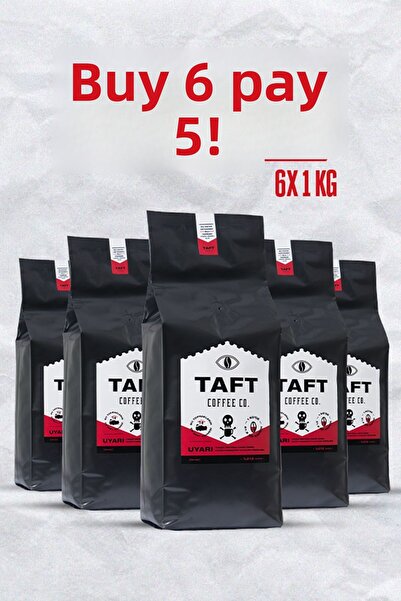 TAFT Coffee Co. قهوة مفلترة عالية الكافيين 6 × 1 كجم