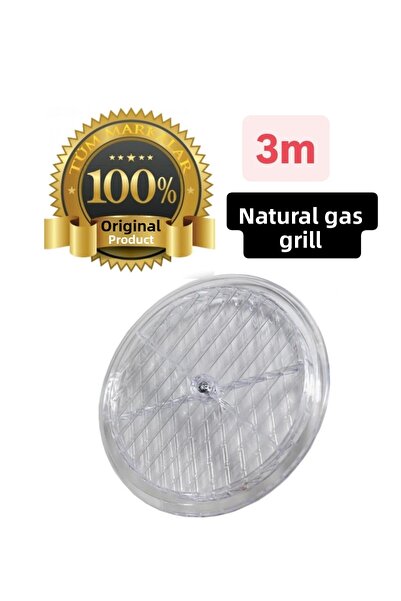 Dogant 3m Natural Gas Kitchen Bathroom Ventilation Glass Vent 18 cm