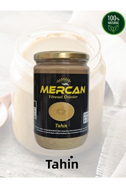 MERCANYORESEL طحينة طبيعية 100% على طريقة هاتاي 1 كجم