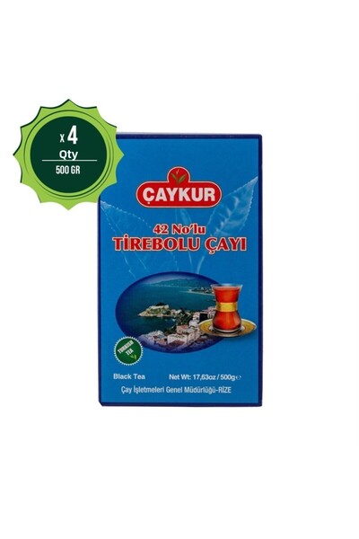 Çaykur Tirebolu 42 No. 500 Gr X4