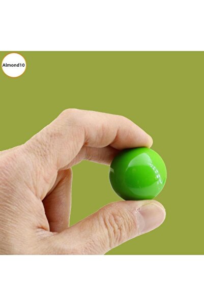 Badem10 Κουμπί μανιταριού Μεταλλικό (ΠΡΑΣΙΝΟ) Στρογγυλό Έπιπλα Παιδικού Δωματίου Συρτάρι Κουζίνας Ντουλάπα 10 Τεμάχια Λαβή