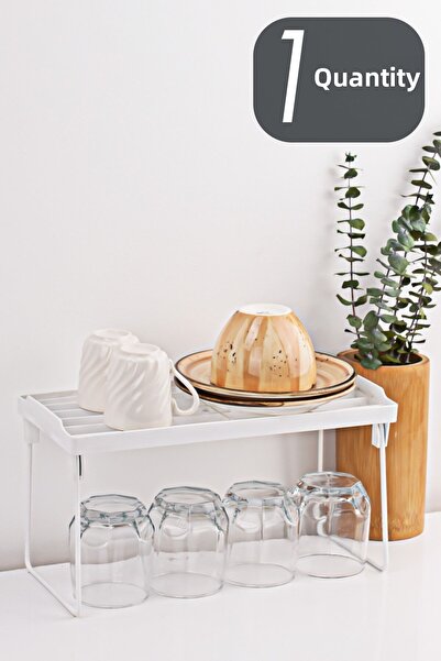 Porsima Org-04 Organizator pentru dulap Raft Farfurie Raft pentru pahare Orga...