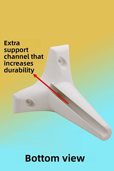 Badem10 Aspen Luxury Furniture Καναπές Πολυθρόνα Μονάδα τηλεόρασης Βάση Πόδι Πόδια Λευκό 15 cm Πόδι (4 ΤΕΜ)