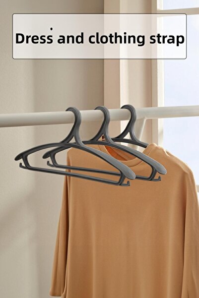 HSDemirci علاقة ملابس وملابس واسعة 3 قطع مدخنة 43 سم