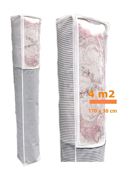 Helen's Home حقيبة تخزين السجاد مع نافذة