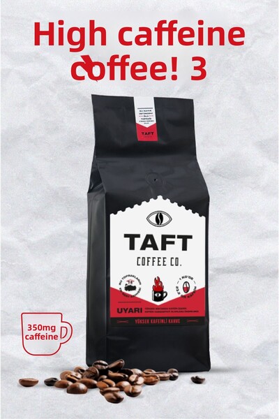 TAFT Coffee Co. قهوة تافت ذات الكافيين العالي - 500 جرام