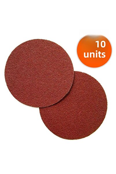 UGR 50 قطعة من ورق الصنفرة الفيلكرو 125 مم مطحنة زاوية حلزونية (60 حبيبة)