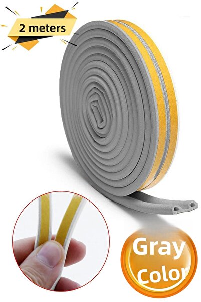 Badem10 1X2=2 Meters Gray Cold Insulation Door Window Tape - Wicked Rubber Tapes