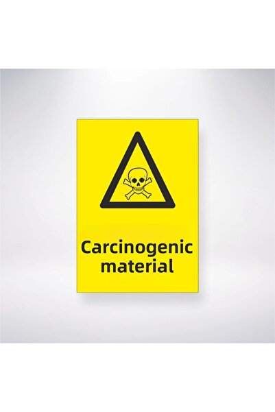 Reysa Tasarım Carcinogenic Substance Sticker 20X28 cm