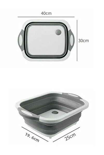 Svein 1 chiuvetă pliabilă pentru spălat vase - chiuvetă cu scurgere, placă și...