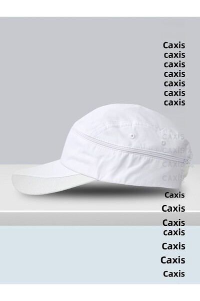 GYES Αδιάβροχο Unisex Zippered Micron Fabric Sports Cap - γείσο Αθλητικό καπέλο