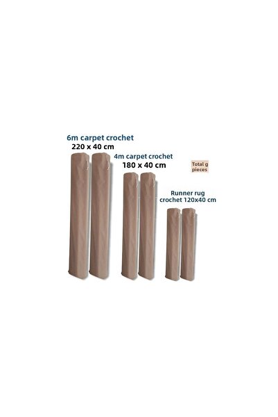 Yunus Carpet Cover - Sack, 6 Protectors, Carpet Packaging Sack