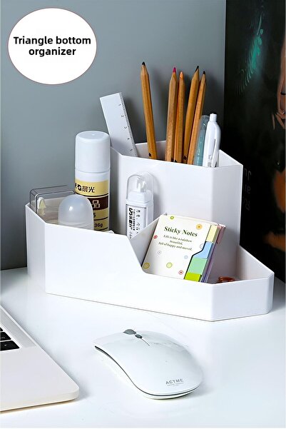 vipgross منظم زاوية منظم مكياج مثلث متعدد الأغراض