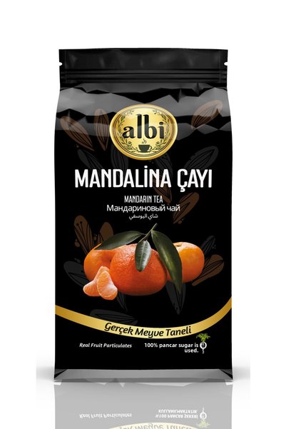 ALBİ GURME Tea with Mandarin Grain 250 g