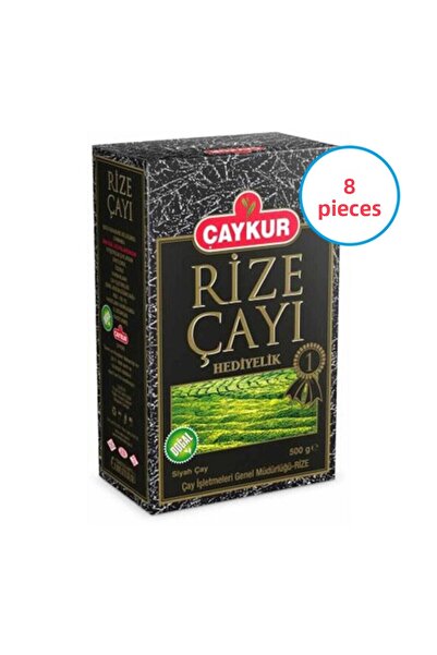 Çaykur 8 قطع هدية شاي ريز 500 جرام
