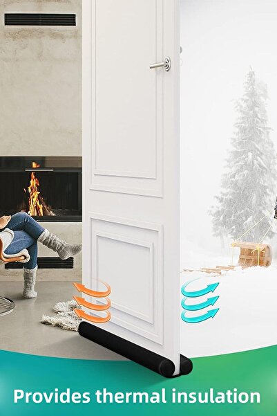 joseki 4-Piece Under-Door Threshold Sponge, Under-Door Windshade Anti-Wind, Energy-Saving