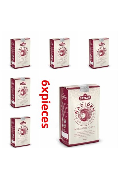 Çaykur شاي نادييم الضيوف - 200 جرام، 6 قطع