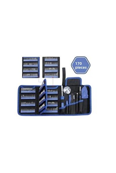 sofianta UF-TOOLS 8000170 Set de reparații cu biți de precizie, 170 de piese,...